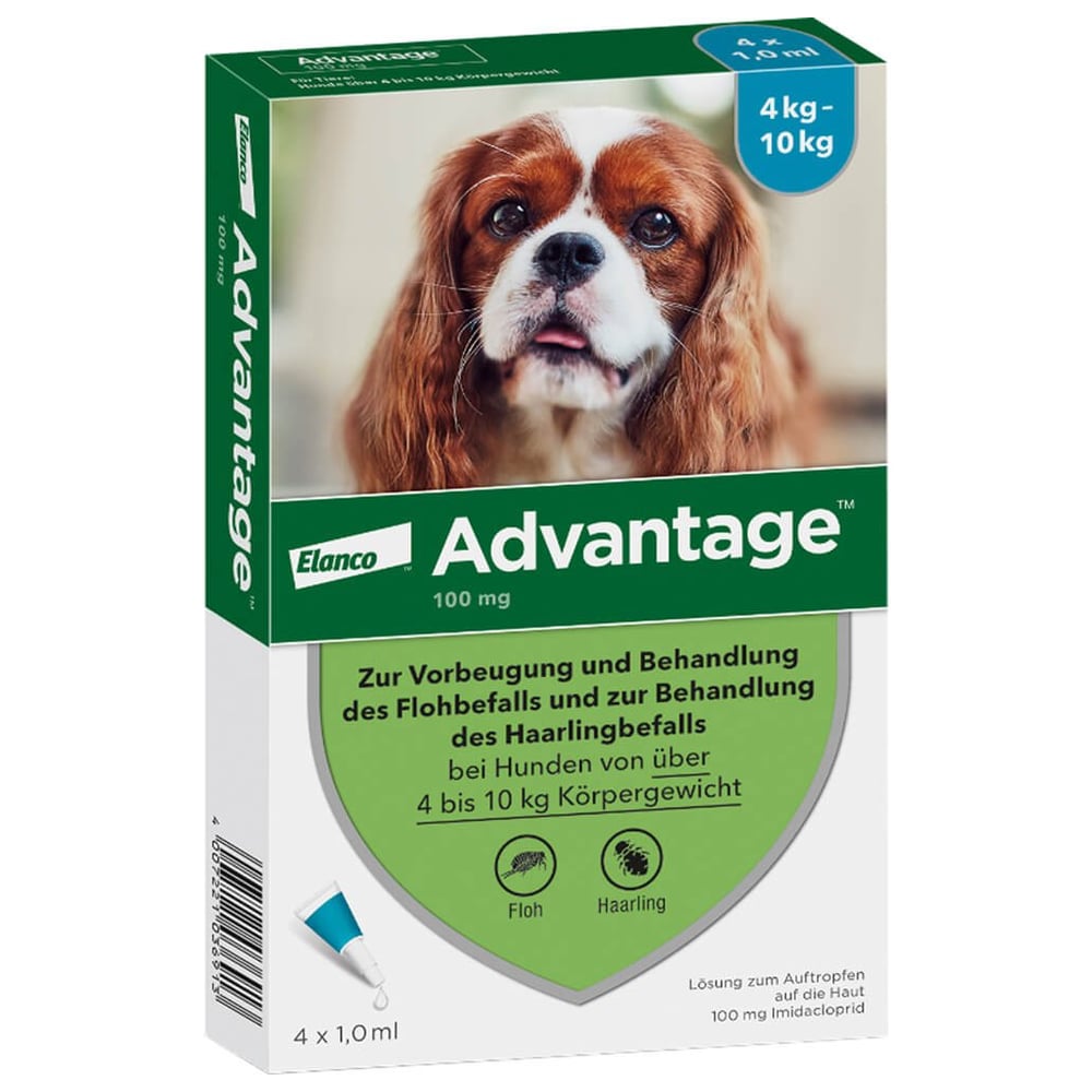 Advantage 100 Lösung Hunde 4-10 kg