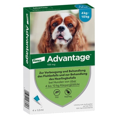 Advantage 100 Lösung Hunde 4-10 kg Produktbild 1