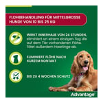 Advantage 250 Lösung Hunde 10-25 kg Produktbild 6