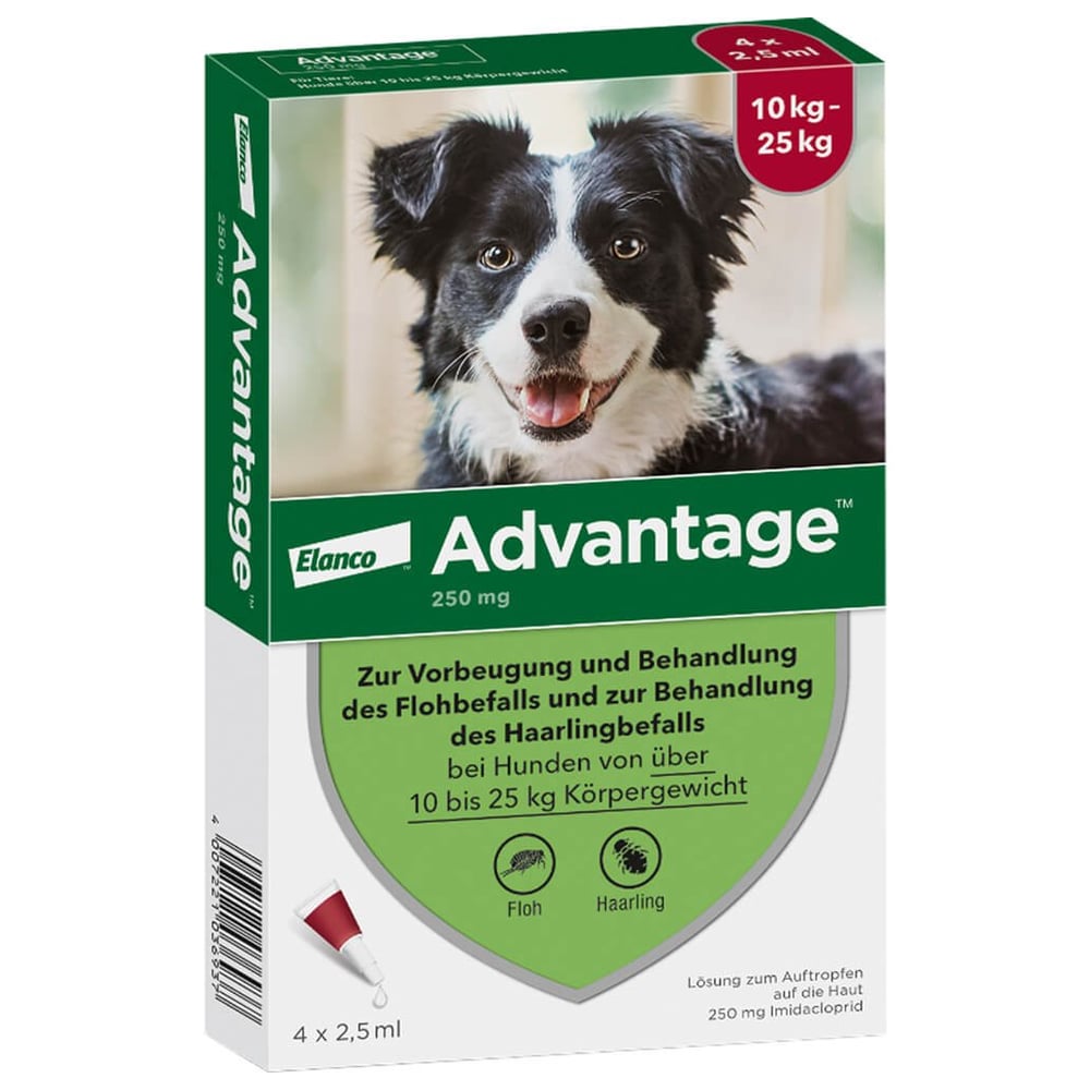 Advantage 250 Lösung Hunde 10-25 kg
