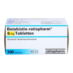 Betahistin-ratiopharm 6 mg Tabletten
