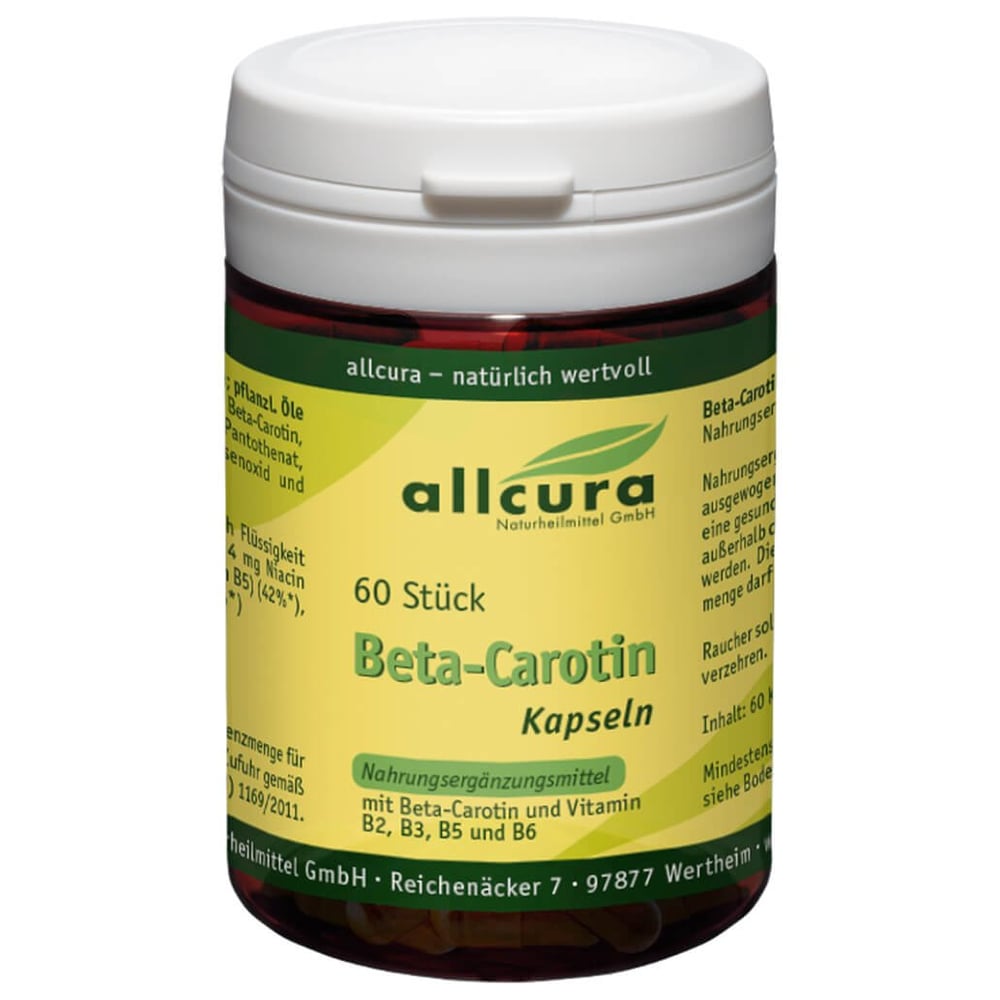 Beta Carotin Kapseln