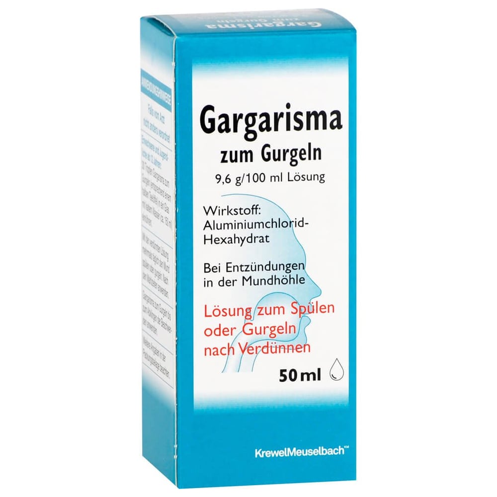 Gargarisma zum Gurgeln