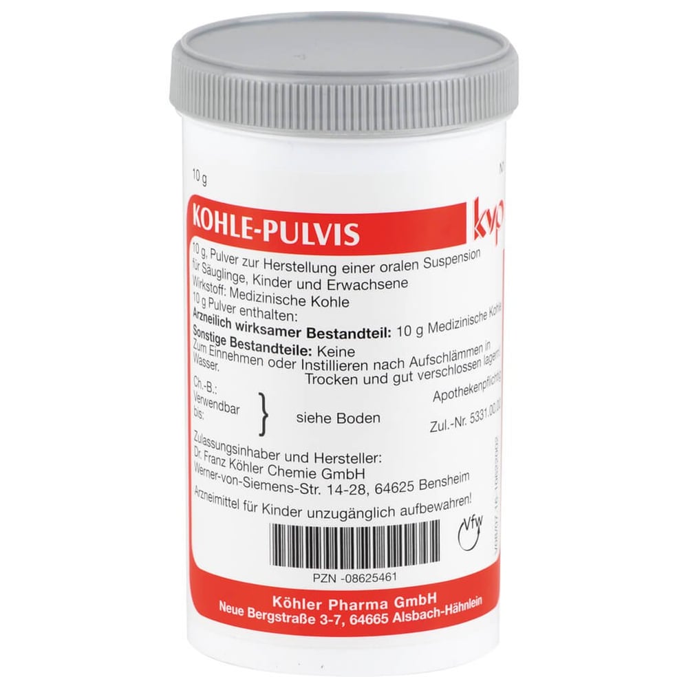 Kohle-Pulvis