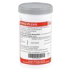 Kohle-Pulvis