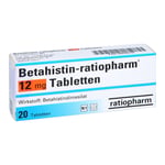 Betahistin-ratiopharm 12 mg Tabletten
