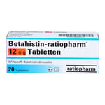 Betahistin-ratiopharm 12 mg Tabletten