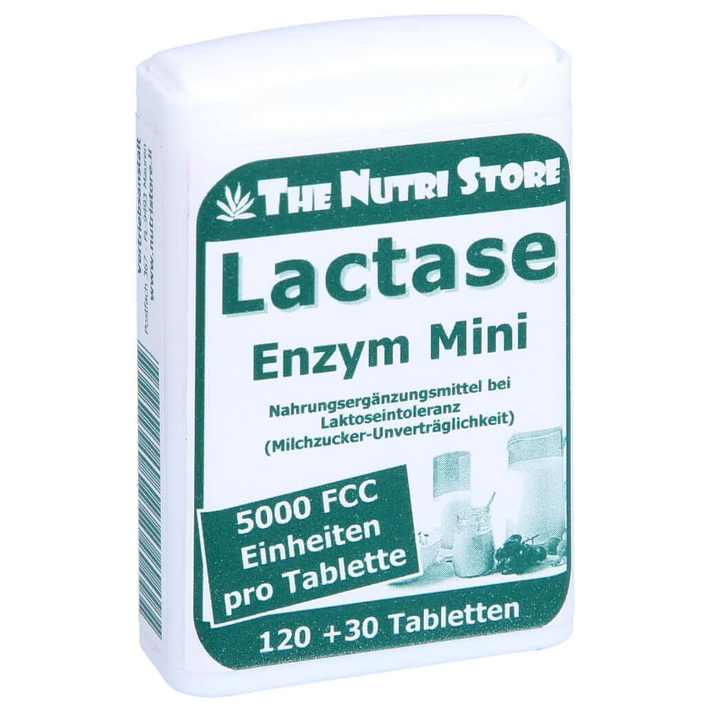 Lactase 5000 FCC Mini Tabletten im Dosierspender