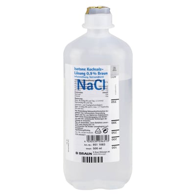 Isotone Kochsalz-Lösung 0,9% Braun Ecoflac Plus