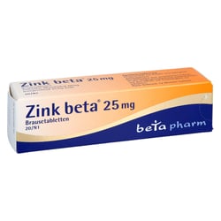 Zink beta 25 mg