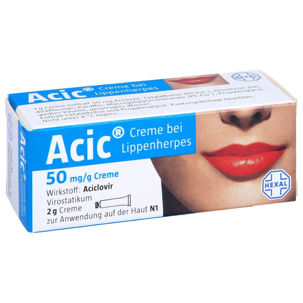 Acic bei Lippenherpes