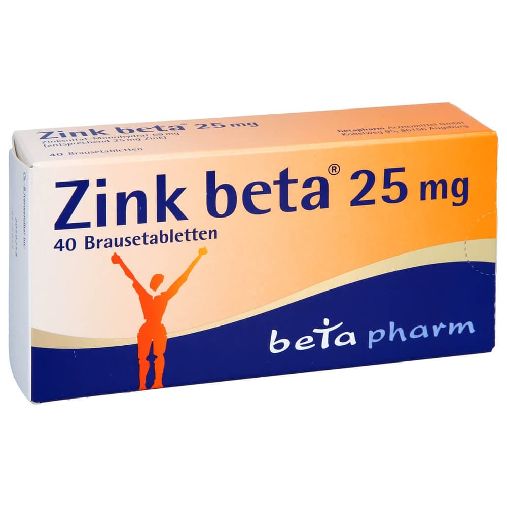 Zink beta 25 mg