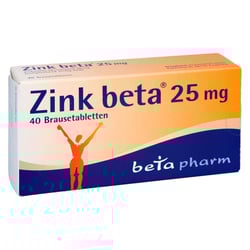 Zink beta 25 mg
