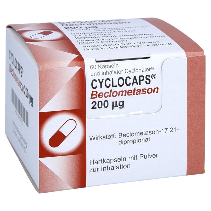 Cyclocaps Beclometason 200µg