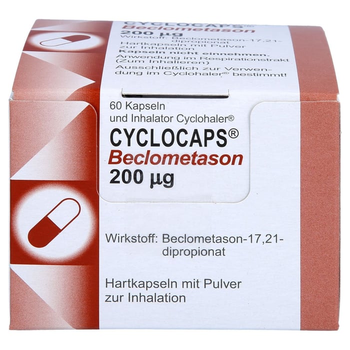 Cyclocaps Beclometason 200µg