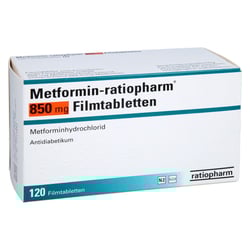 Metformin-ratiopharm 850 mg