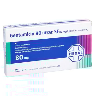 Gentamicin 80 Hexal Sf
