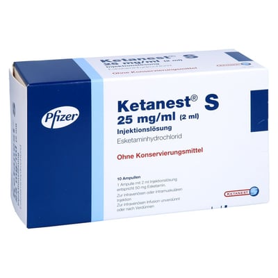 Ketanest S 25mg/ml Ok