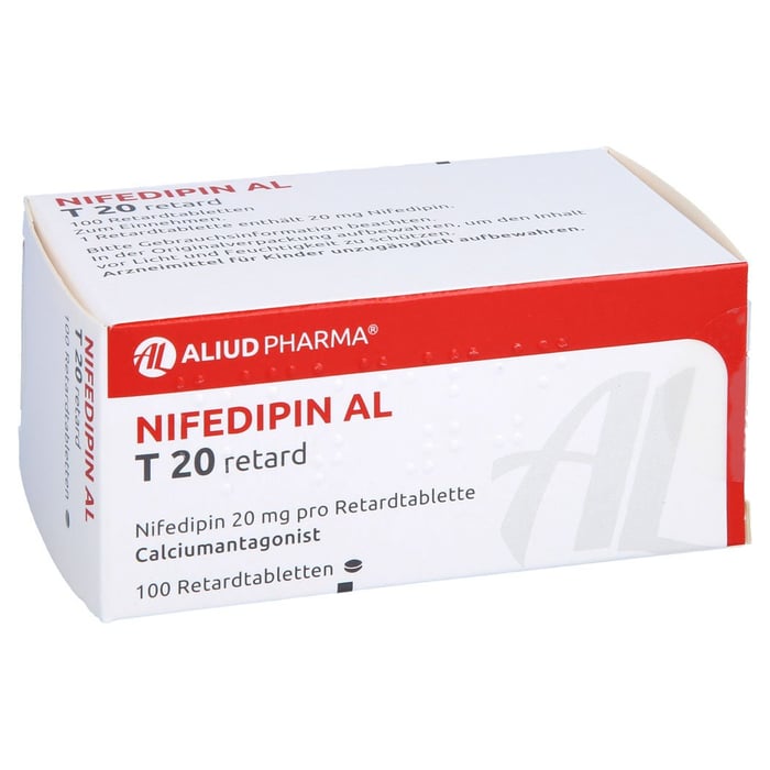 Nifedipin AL T 20 retard