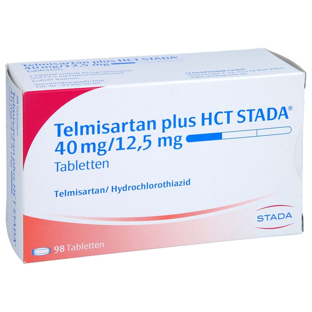 Telmisartan plus HCT STADA 40 mg/12,5 mg