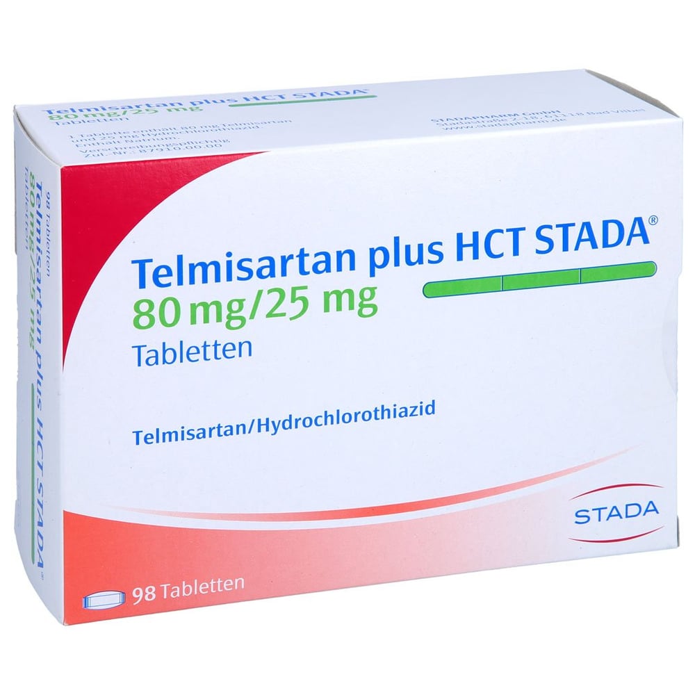Telmisartan plus HCT STADA 80 mg/25 mg