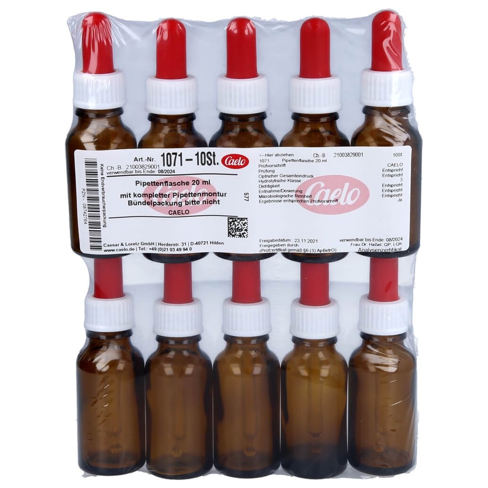 Pipettenflasche 20ml Kompl