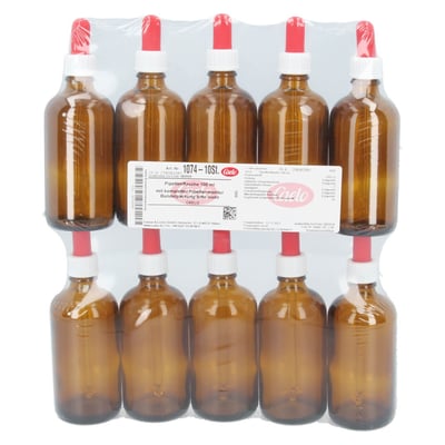 PIPETTENFLASCHE 100 ml m.kompl.Pipettenmontur