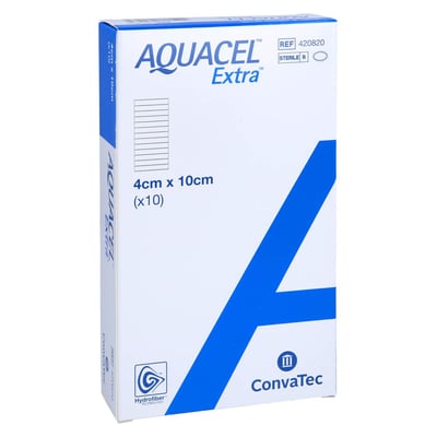 Aquacel Extra 4x10 cm Verband