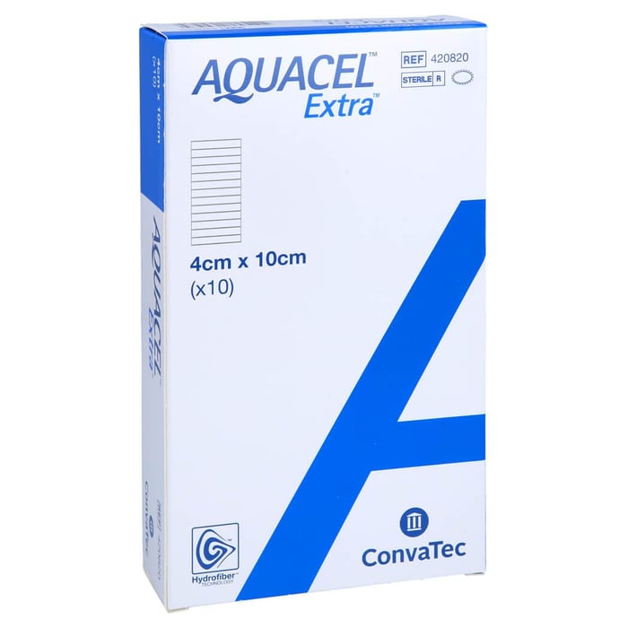 Aquacel Extra 4x10 cm Verband