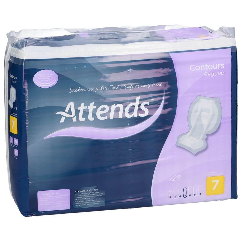 Attends Contours Regular 7 Vorlage