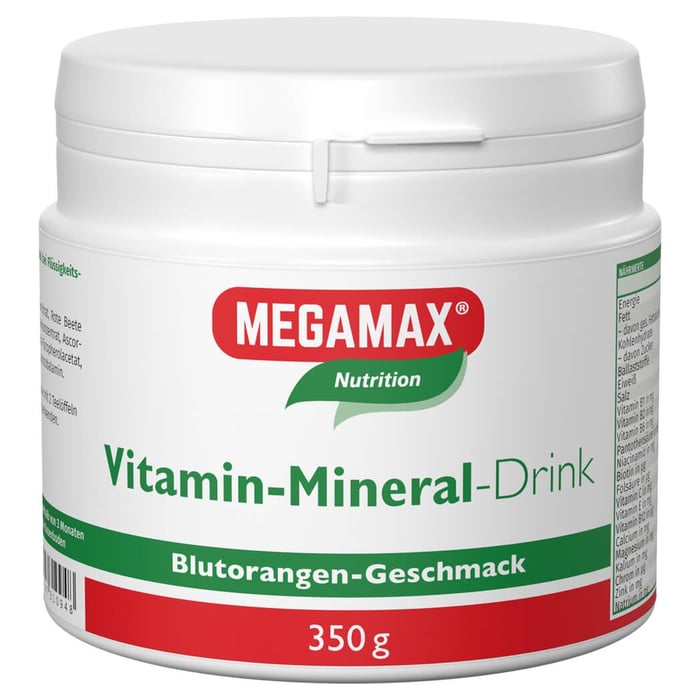Megamax Vita Mineral Drink Orange Pulver