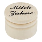 Milchzahndose Holz 2,5 cm Produktbild 1