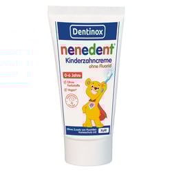 Nenedent Kinderzahncreme ohne Fluorid Standtube