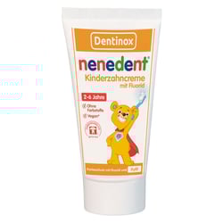 Nenedent Kinderzahncreme mit Fluorid Standtube