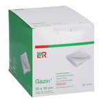 Gazin Kompresse 10x10 cm 12fach groß steril