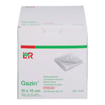 Gazin Kompresse 10x10 cm 12fach groß steril