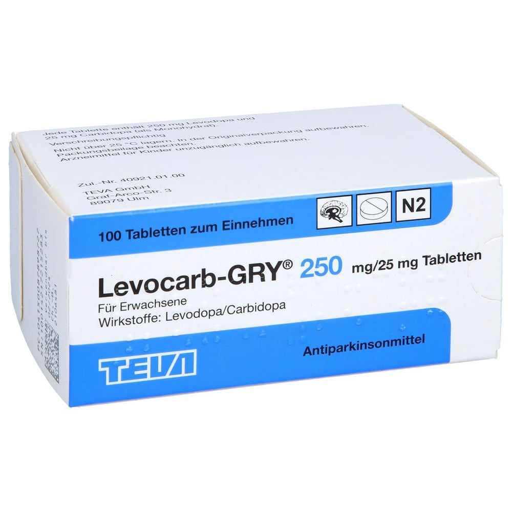 Levocarb-GRY 250 mg/25 mg