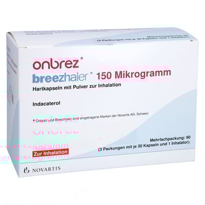 Onbrez Breezhaler 150 Mikrogramm