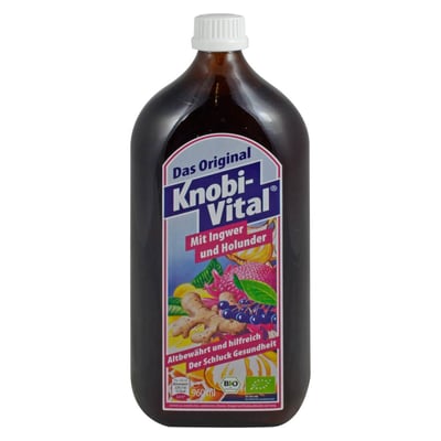 KnobiVital mit Ingwer und Holunder Bio