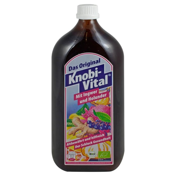 KnobiVital mit Ingwer und Holunder Bio