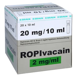 Ropivacain B.Braun 2 mg/ml