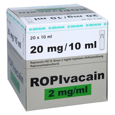 Ropivacain B.Braun 2 mg/ml