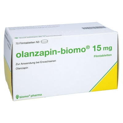 Olanzapin-biomo 15 mg