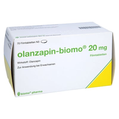 Olanzapin-biomo 20 mg