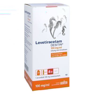 Levetiracetam Desitin 100 mg/ml 10 ml Dosierspritze