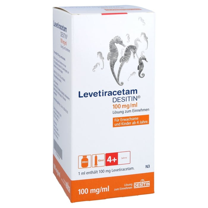 Levetiracetam Desitin 100mg/ml 10ml Dosierspritze