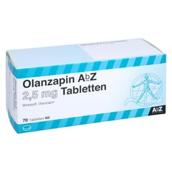Olanzapin AbZ 2,5 mg