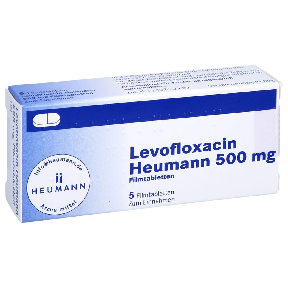 Levofloxacin Heumann 500 mg