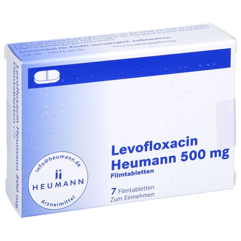 Levofloxacin Heumann 500 mg