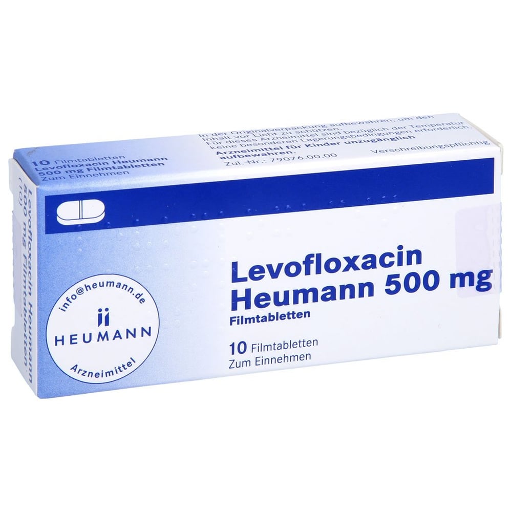 Levofloxacin Heumann 500 mg